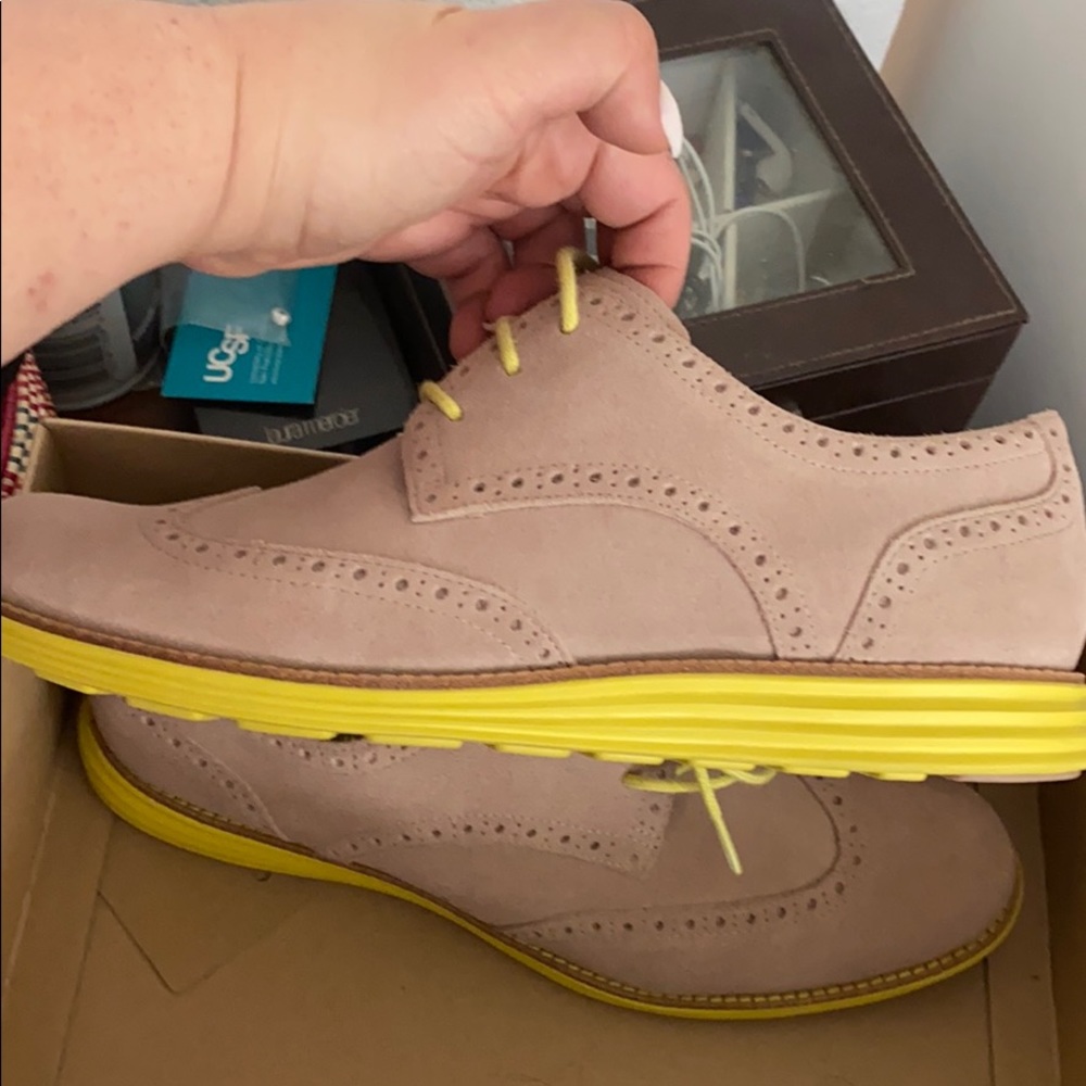 Cole Haan x Nike oxford suede sneaker/shoe